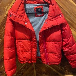 Abercrombie and fitch puffer jacket